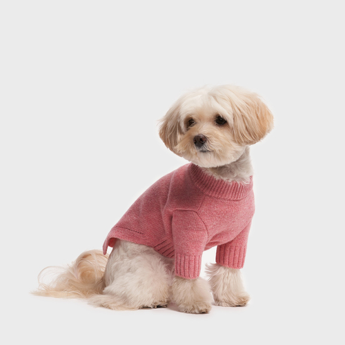 LAMBSWOOL SWEATER PINK